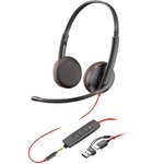 Poly Blackwire 3325 Stereo Mikrofonlu Kulaklık
