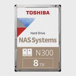 Toshiba N300 8TB 7200RPM 512MB SATA NAS Diski (MN10ADA800S)