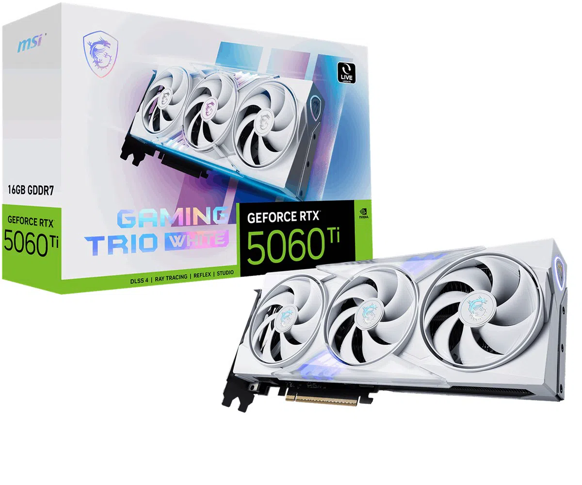 MSI VGA RTX 5060 TI 16G GAMING TRIO WHT