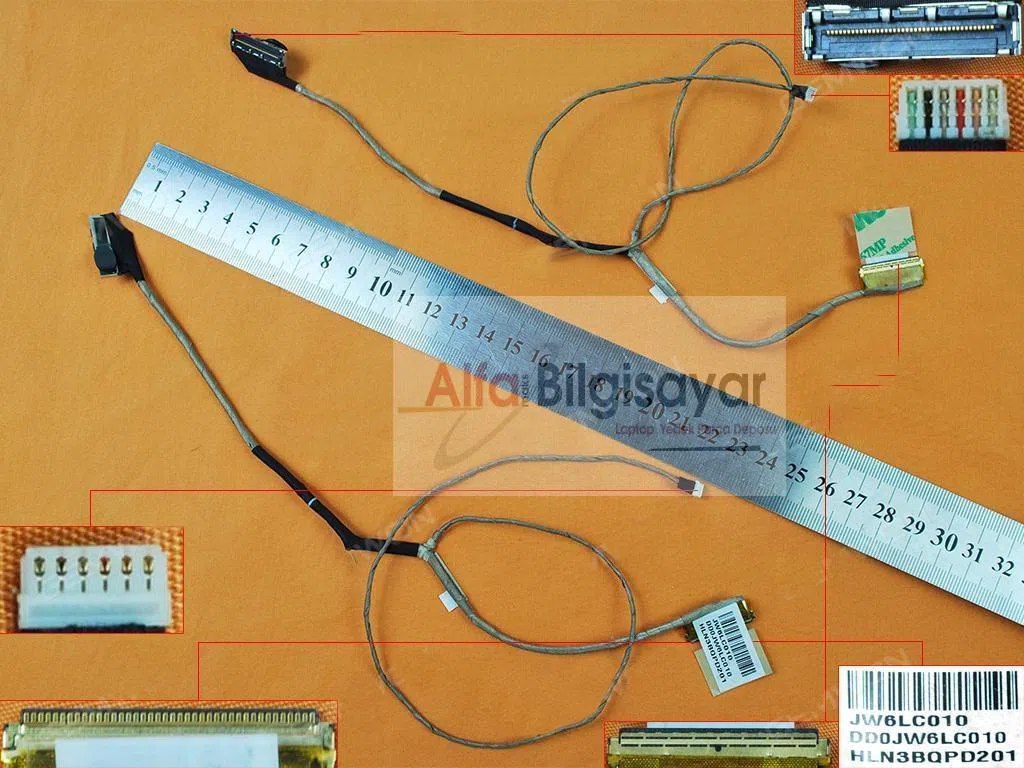 Grundig GNB 1450, GNB 1460, jw6 DD0JW6LC010 data kablo lvds flex