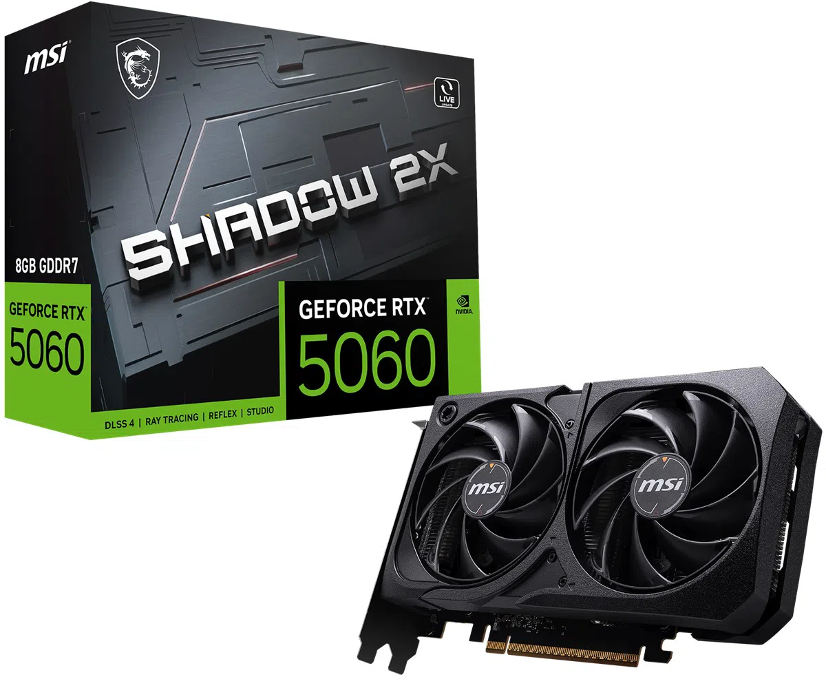 MSI VGA GEFORCE RTX 5060 8G SHADOW 2X