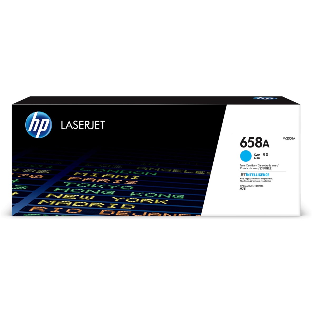 HP W2001A (658A) Mavi Laserjet Toner