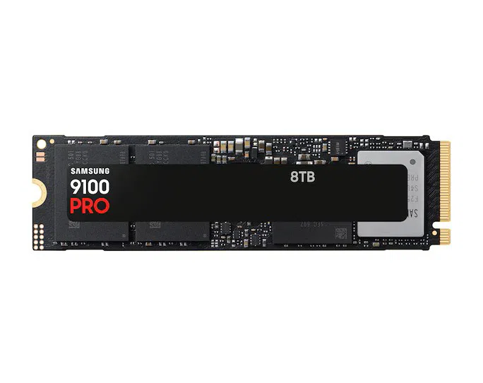 Samsung 9100 Pro 8TB M.2 NVMe 14800/13400MB/s