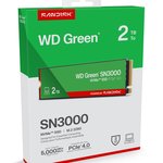 WD Green SN3000 2TB M.2 NVMe SSD (5000/4200)