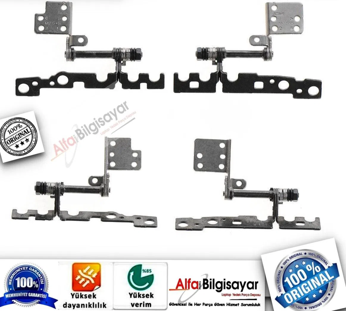 Lenovo y50-70 20378 MENTEŞE TAKIMI SAG SOL ORJINAL SIFIR