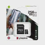 Kingston Canvas Select Plus 256GB microSDXC 150MB/s Adaptörlü