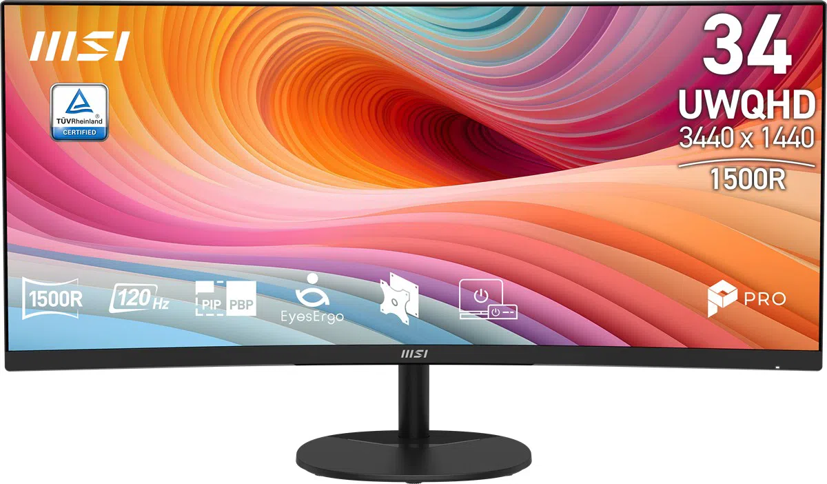 MSI PRO MP341CQ E12 34 inç UltraWide QHD Monitör