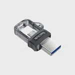 SanDisk Ultra Dual Drive m3.0 64GB USB-A Mikro USB Flash Bellek