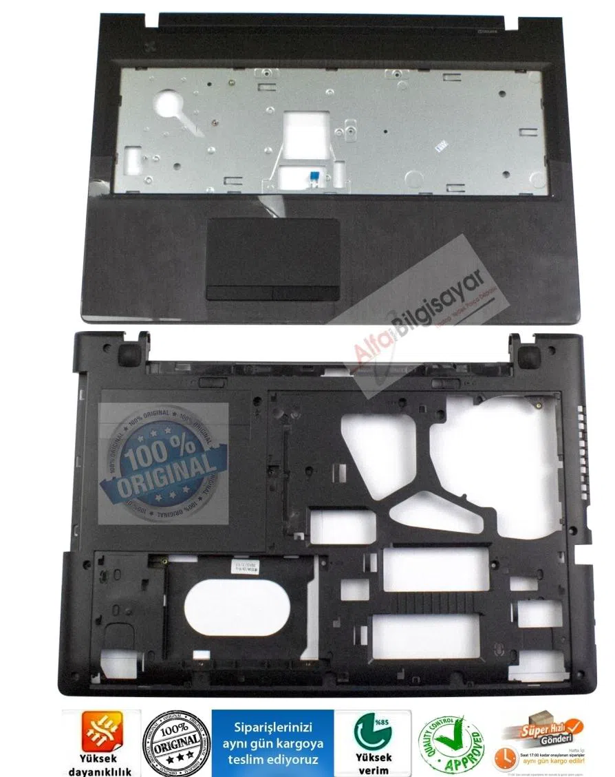 Lenovo ideapad G50-80, 20523, 20642 Alt ve üst kasa takım birlikte Sıfır Orjınal Kasası
