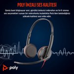 Poly Blackwire 3325 Stereo Mikrofonlu Kulaklık