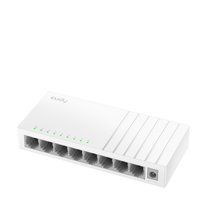 CUDY 8-Port 10/100 Mbps Desktop Switch