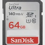 SanDisk Ultra 64GB UHS-I SD Hafıza Kartı