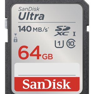 SanDisk Ultra UHS I 64GB SD Card