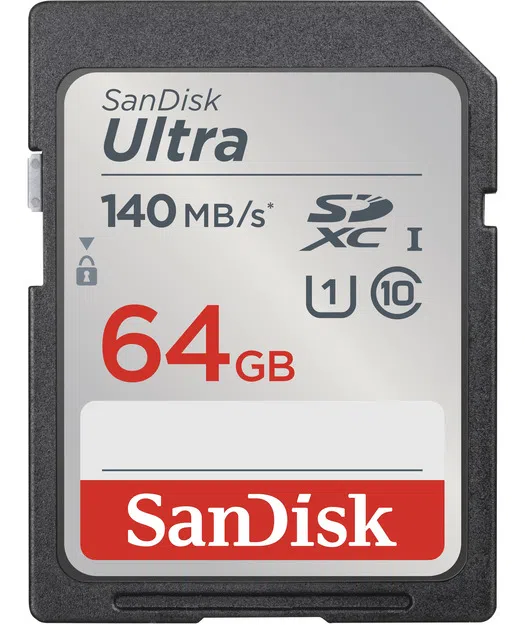 SanDisk Ultra 64GB UHS-I SD Hafıza Kartı