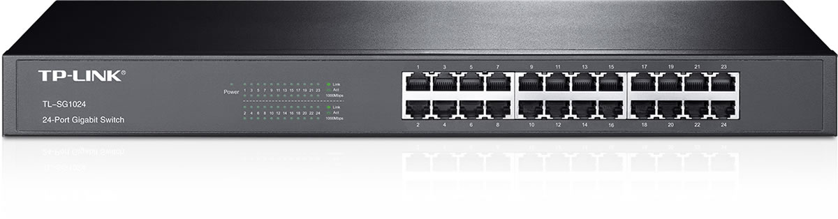 Tp-Link TL-SG1024 24Port Gigabit Rack Mount Switch