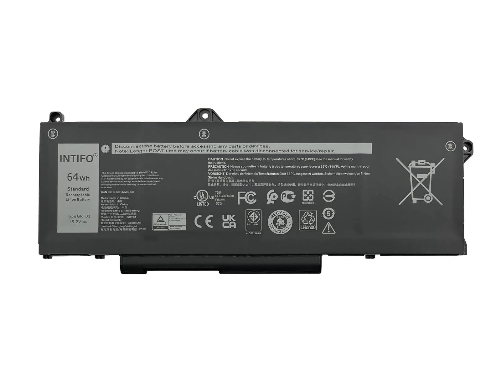 RETRO Dell Latitude 5421, GRT01 Notebook Bataryası