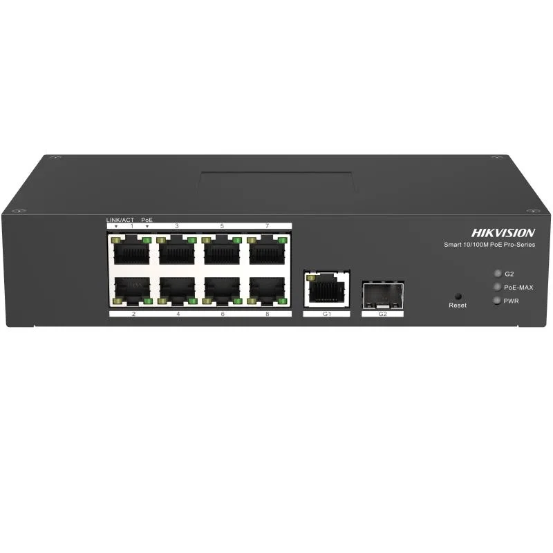 Hikvision DS-3T1310P-SI/HS 8 Port PoE Switch (110W)