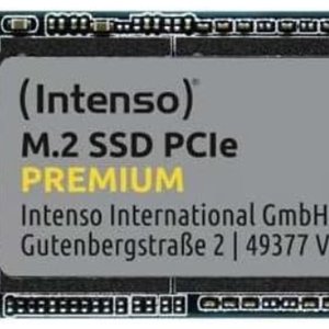 250GB INTENSO 3835440 M.2 NVME GEN3 2100/1100/MB/s SSD