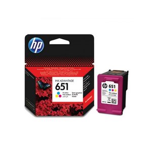 HP C2P11AE Renkli Mürekkep Kartuş (651)