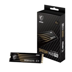 4TB MSI SPATIUM M480 PRO NVME M.2 SSD 