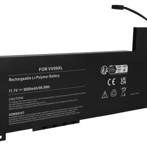 HYPERLIFE Hp ZBook 15 G3, G4, VV09XL Notebook Bataryası