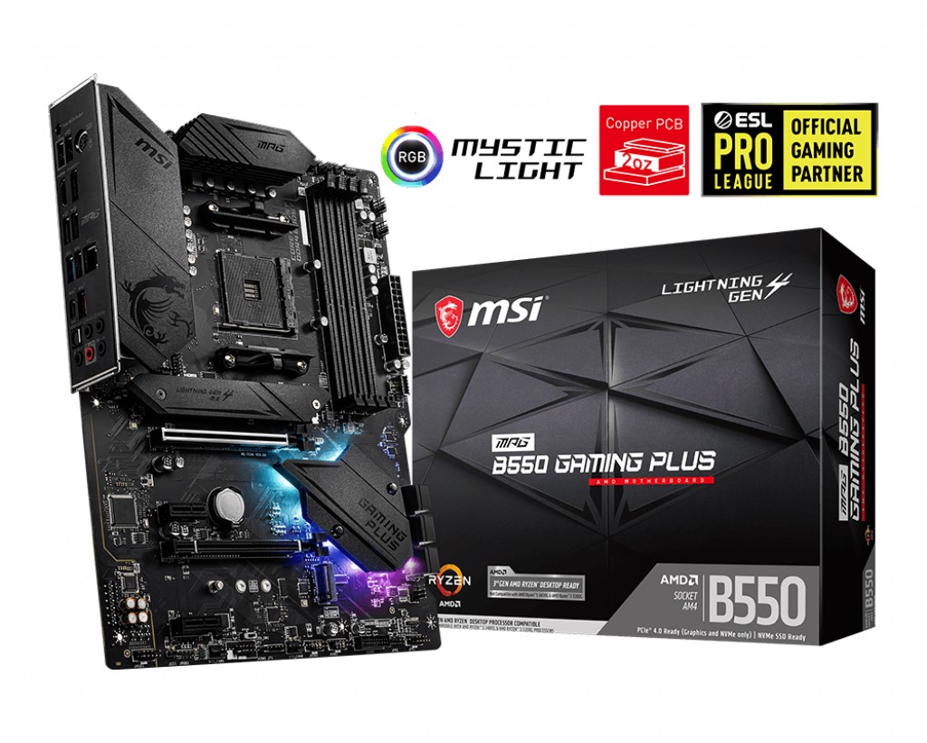 MSI MB MPG B550 GAMING PLUS