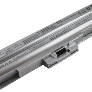 RETRO Sony Vaio VGP-BPS13, VGP-BPS21 Notebook Bataryası - Silver - 6 Cell