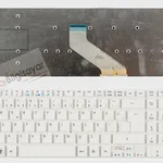 Acer Aspire E1-522, E1-522G (MS2372)   Klavye, Beyaz renk Tuş Takımı, Q-TR  A++