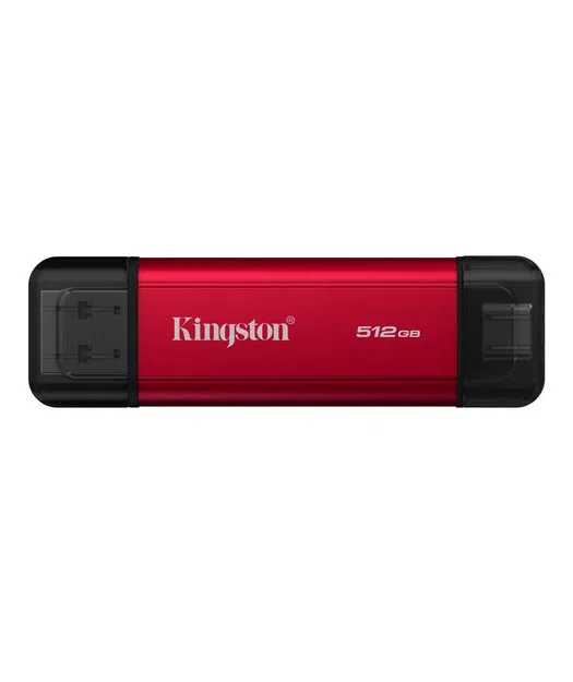 512GB Dual USB-A/C Portable SSD, Up to 1050MB/s USB 3.2 Gen 2