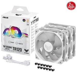 ASUS TUF GAMING TR120 FAN ARGB 3IN1 - WT