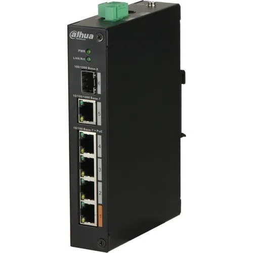 Dahua PFS3106-4ET-60 4 Port 100Mbps PoE Switch