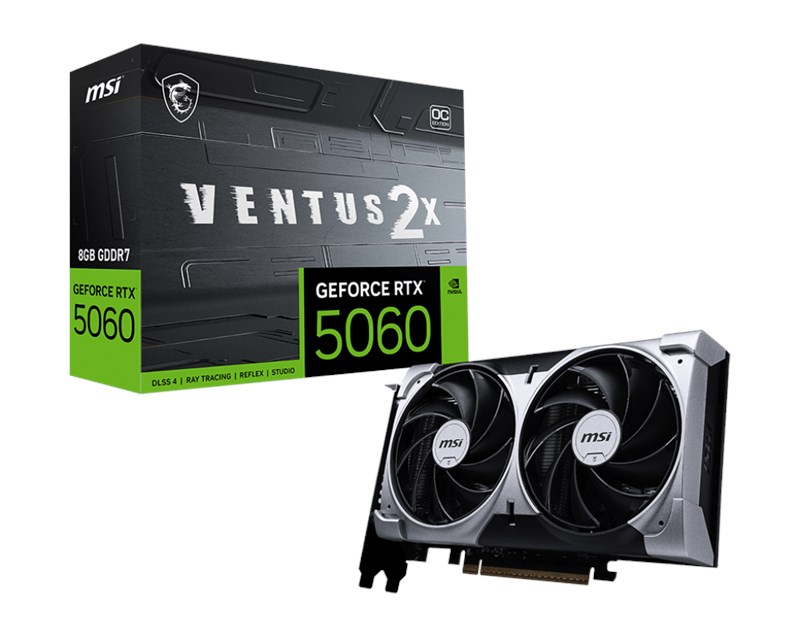 MSI GEFORCE RTX 5060 8G VENTUS 2X OC 128BİT