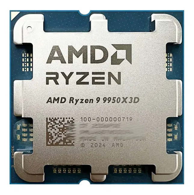 Amd Ryzen 9 9950X3D AM5Pin 170W Fansız (Tray)