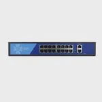 Ezcool EZ-16PSF 16 Port FE + 2 GE 240W PoE Switch