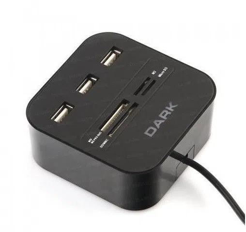 Dark DK-AC-UCR202 USB 2.0 Kart Okuyuculu Çoklayıcı