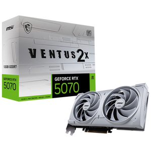 MSI VGA RTX 5070 12G VENTUS 2X OC WHITE