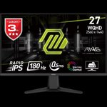 MSI MAG 275QF E20 27 inç QHD Oyuncu Monitör