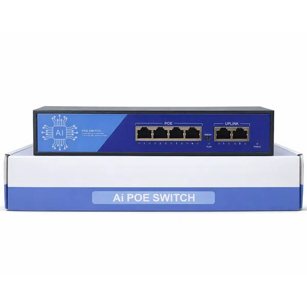 Ezcool EZ-04PSF-FG 4 Port 65W PoE Switch