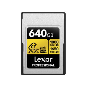 LEXAR 640GB LCAGOLD640G-RNENG CF-EXP
