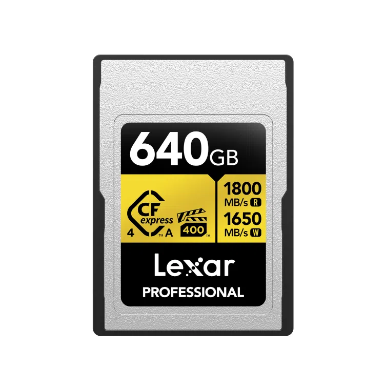LEXAR 640GB LCAGOLD640G-RNENG CF-EXP