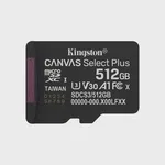 512GB microSDXC Canvas Select Plus Gen3 150MB/s A1 Card + Adapter