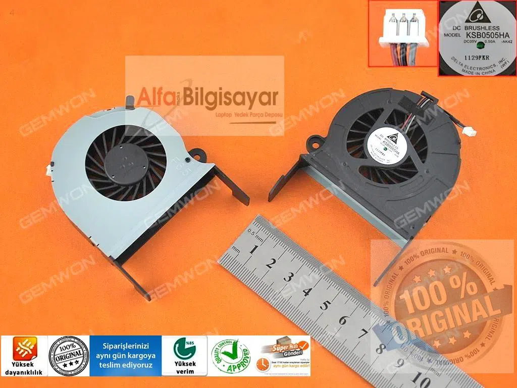 Toshiba Satellite L730 L730D L735 L735D fan