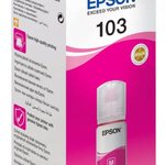 Epson 103 C13T00S34A Kırmızı Orijinal Mürekkep Şişesi