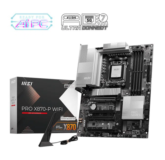 MSI Pro X870-P WiFi AM5 DDR5 Anakart