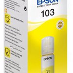Epson 103 C13T00S44A Sarı Orijinal Mürekkep Şişesi