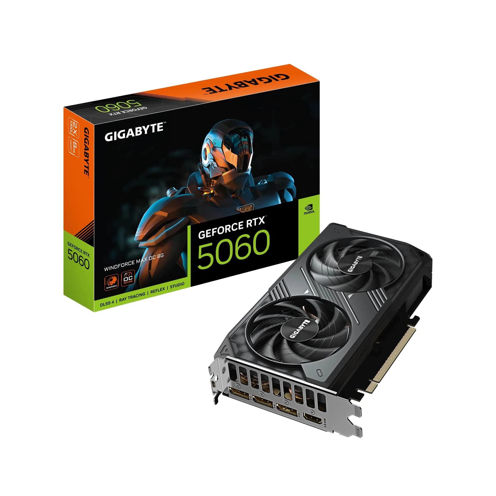 Gigabyte GeForce RTX 5060 Windforce Max OC 8GB Ekran Kartı