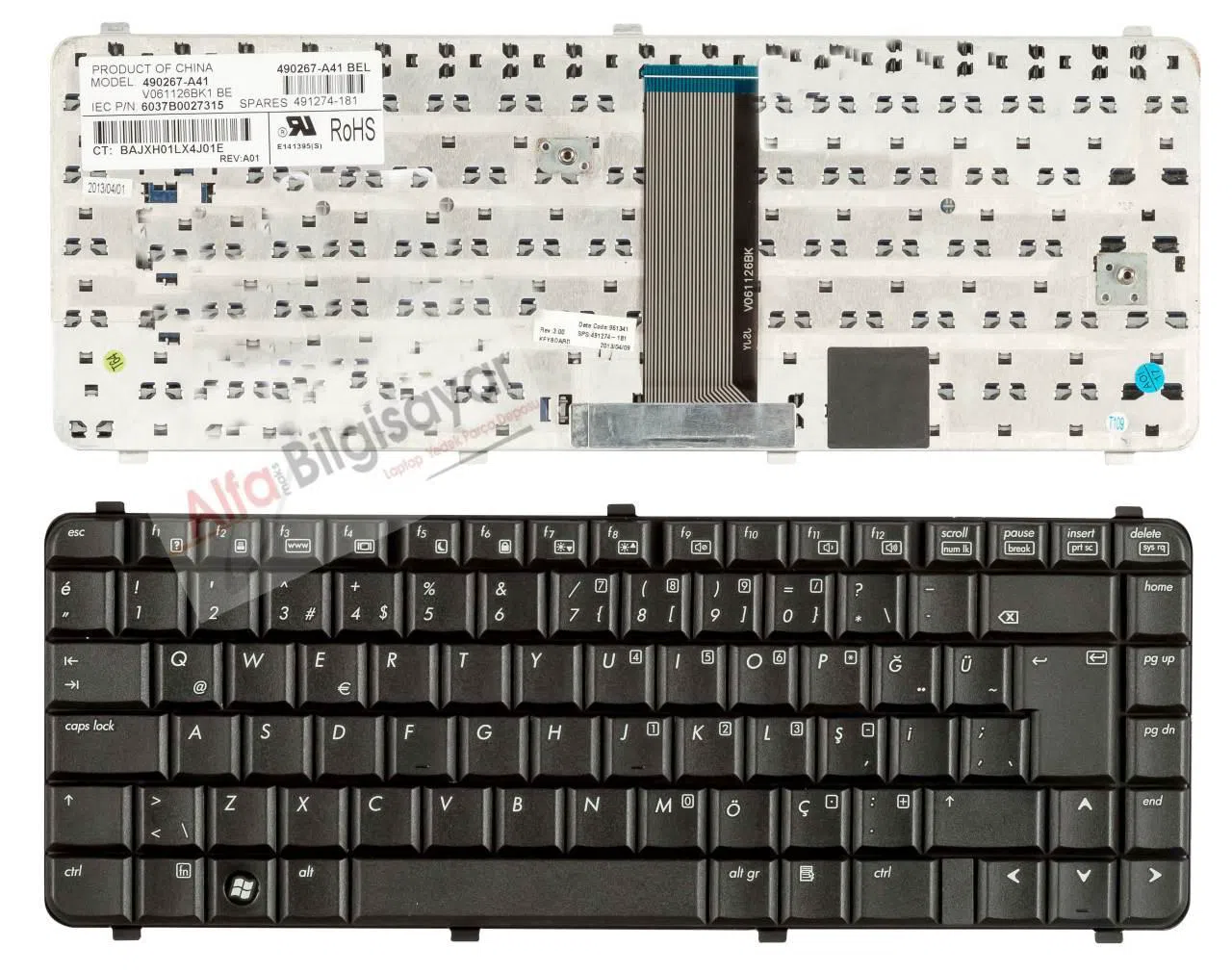 Hp Compaq 6530s Klavye, Tuş Takımı Q-Türkçe
