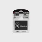 Kingston KC600 512GB 2.5 inç SATA SSD 550/520MB/s