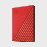 WD My Passport 4TB 2.5 inç USB 3.0 Taşınabilir Disk (Kırmızı)