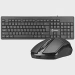 Everest KM-515 Kablolu Klavye Mouse Set Siyah